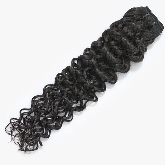 Raw Vietnam Hair Bundles Burmese Curly - #1B Natural Black